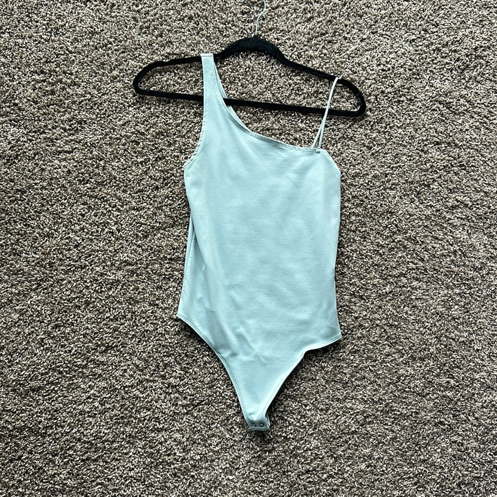 Light blue Abercrombie bodysuit
